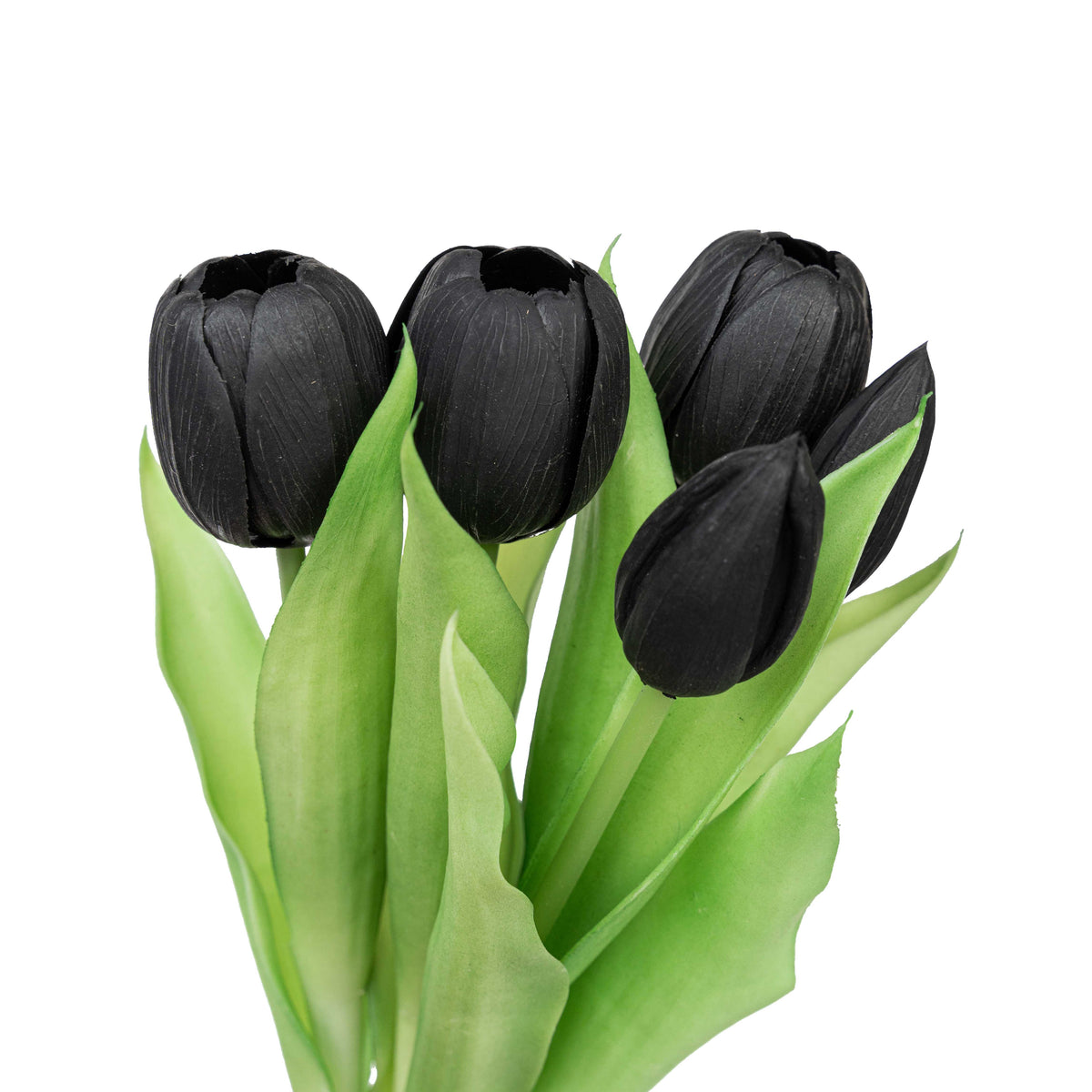 12.5" SOFT TOUCH TULIP BUNDLE X 5