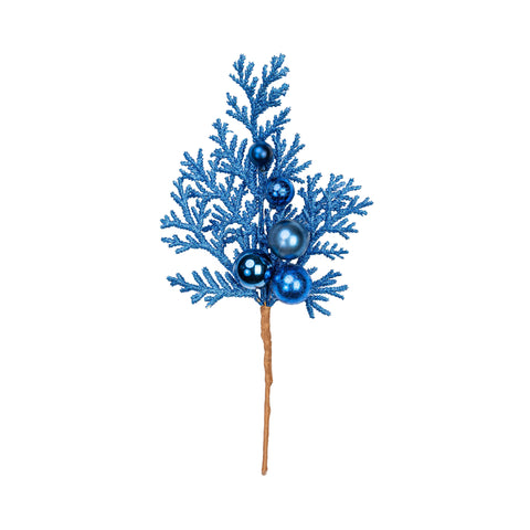 16" GLITTER CEDAR BALL PICK