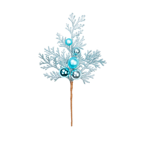 16" GLITTER CEDAR BALL PICK