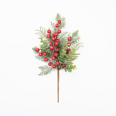 16" FROST BERRY CEDAR PICK