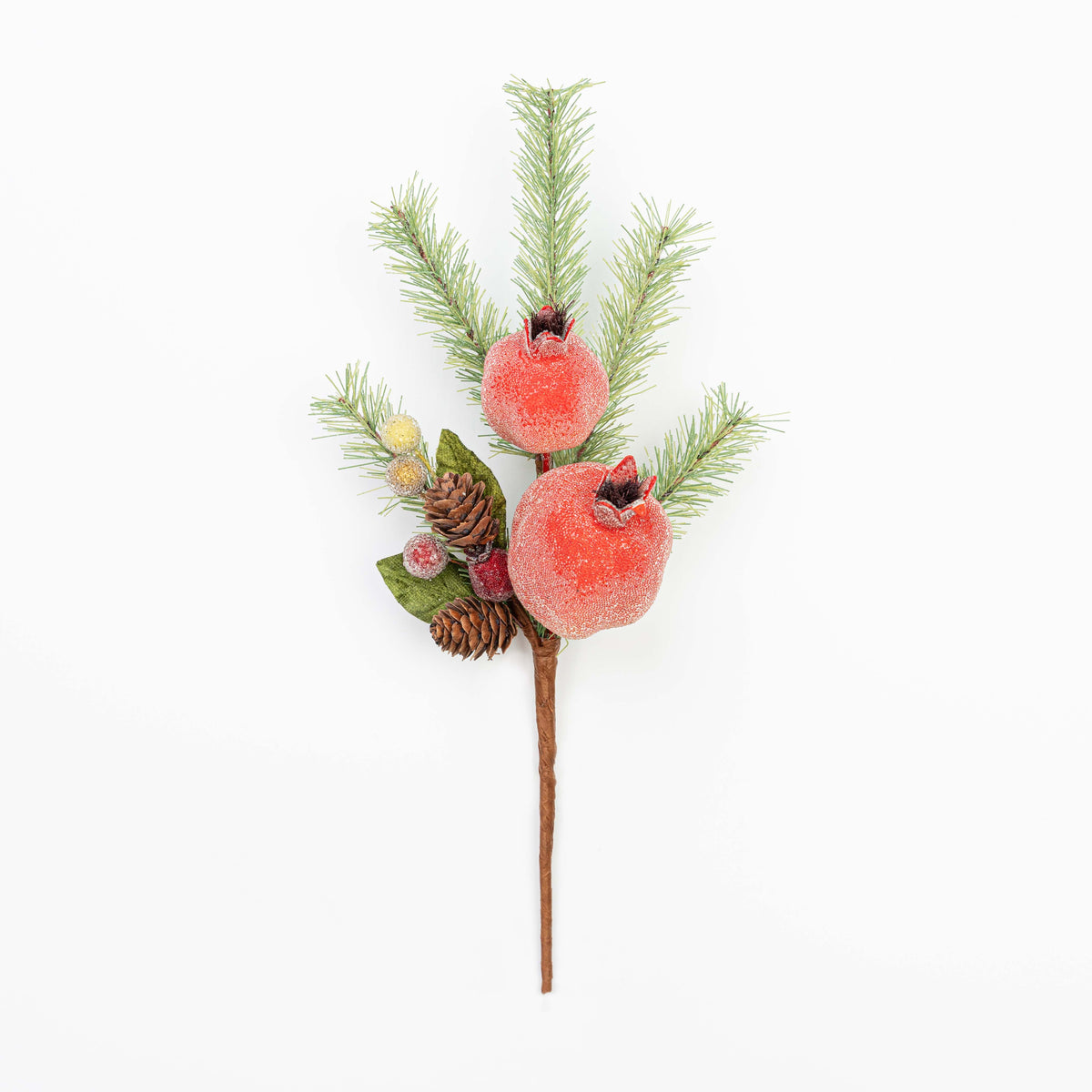 14" FRUIT BERRY PINE PINECONE PICK