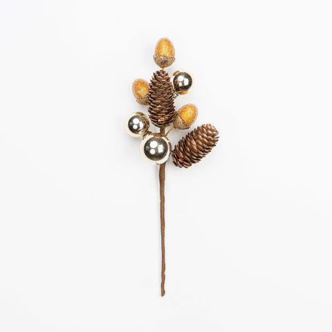 11" BALL PINECONE ACORN PICK