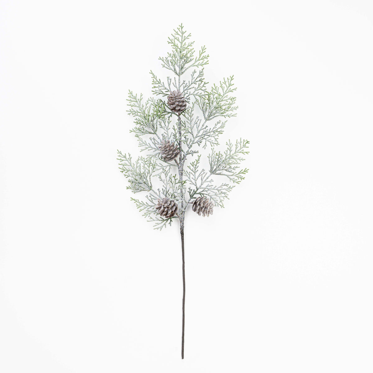 30" FROST PINECONE CEDAR SPRAY