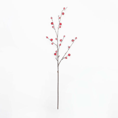 37" BEADED BERRY SPRAY