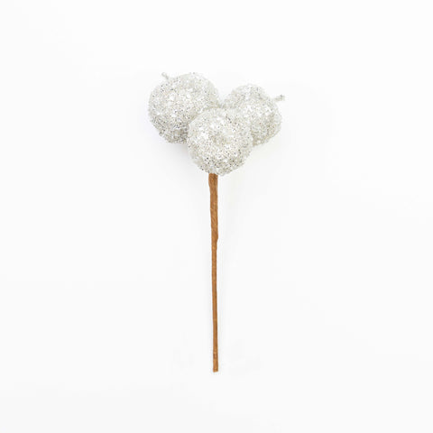 10" BEADED APPLE PICK X 3