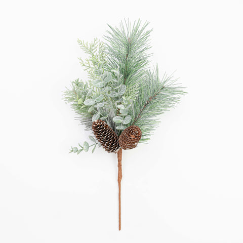 16" PINE EUCALYPTUS PINECONE PICK