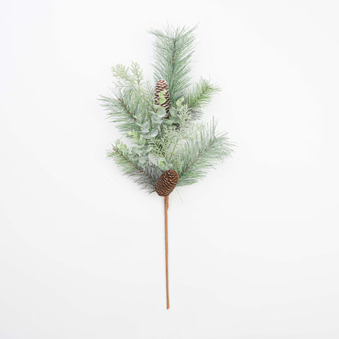 24" PINE EUCALYPTUS PINECONE SPRAY