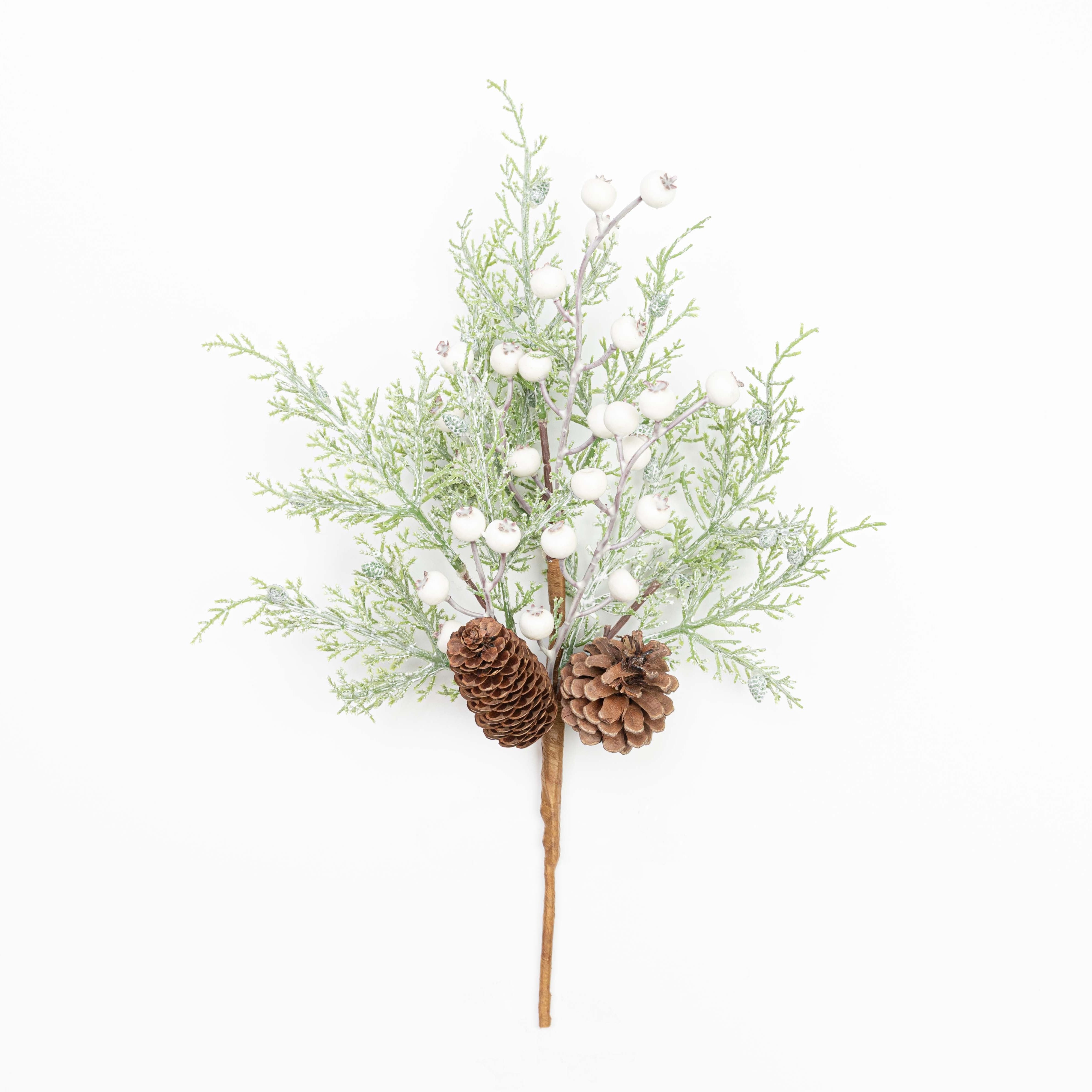 16" BERRY CEDAR PINECONE PICK