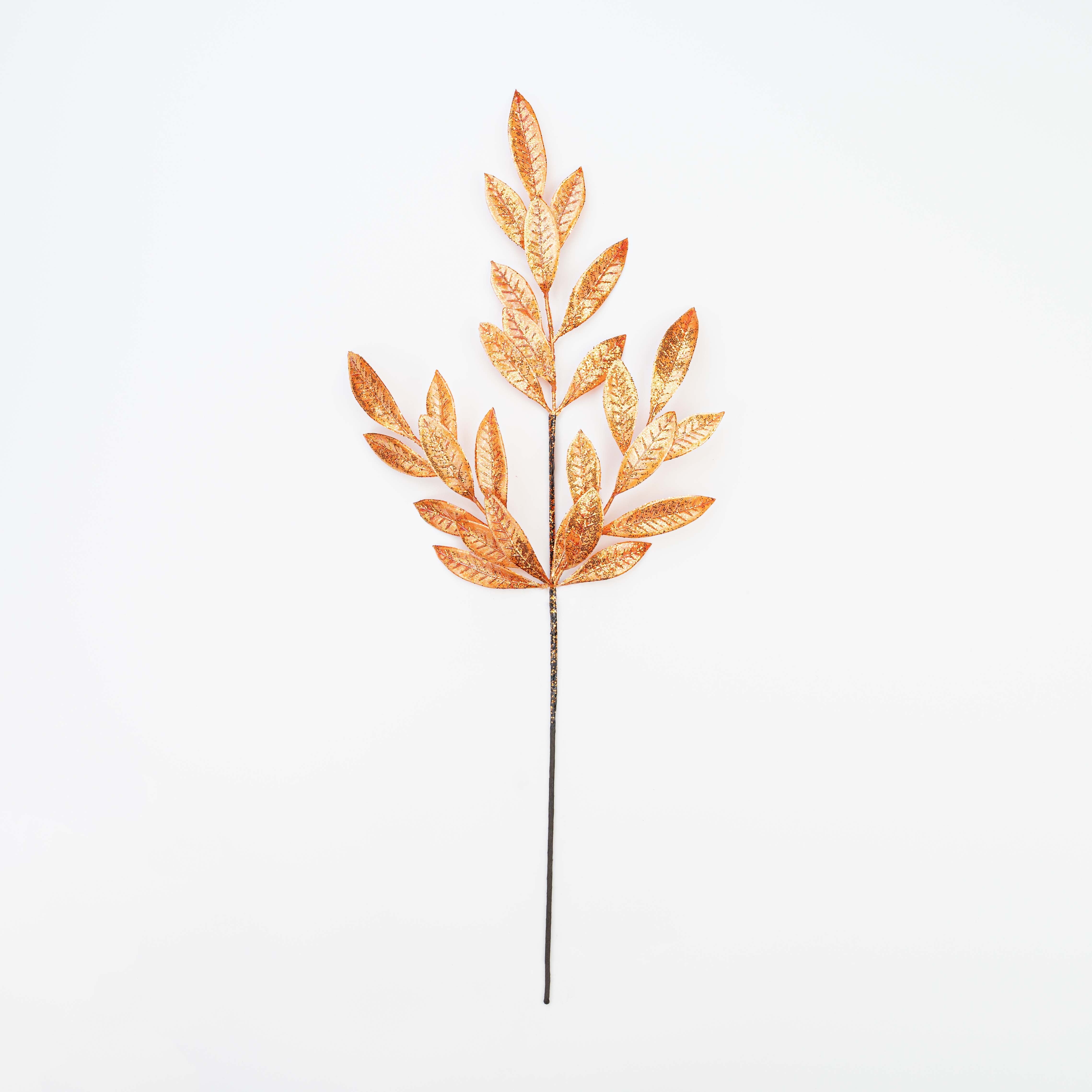 26" METALLIC BAY LEAF SPRAY X 3