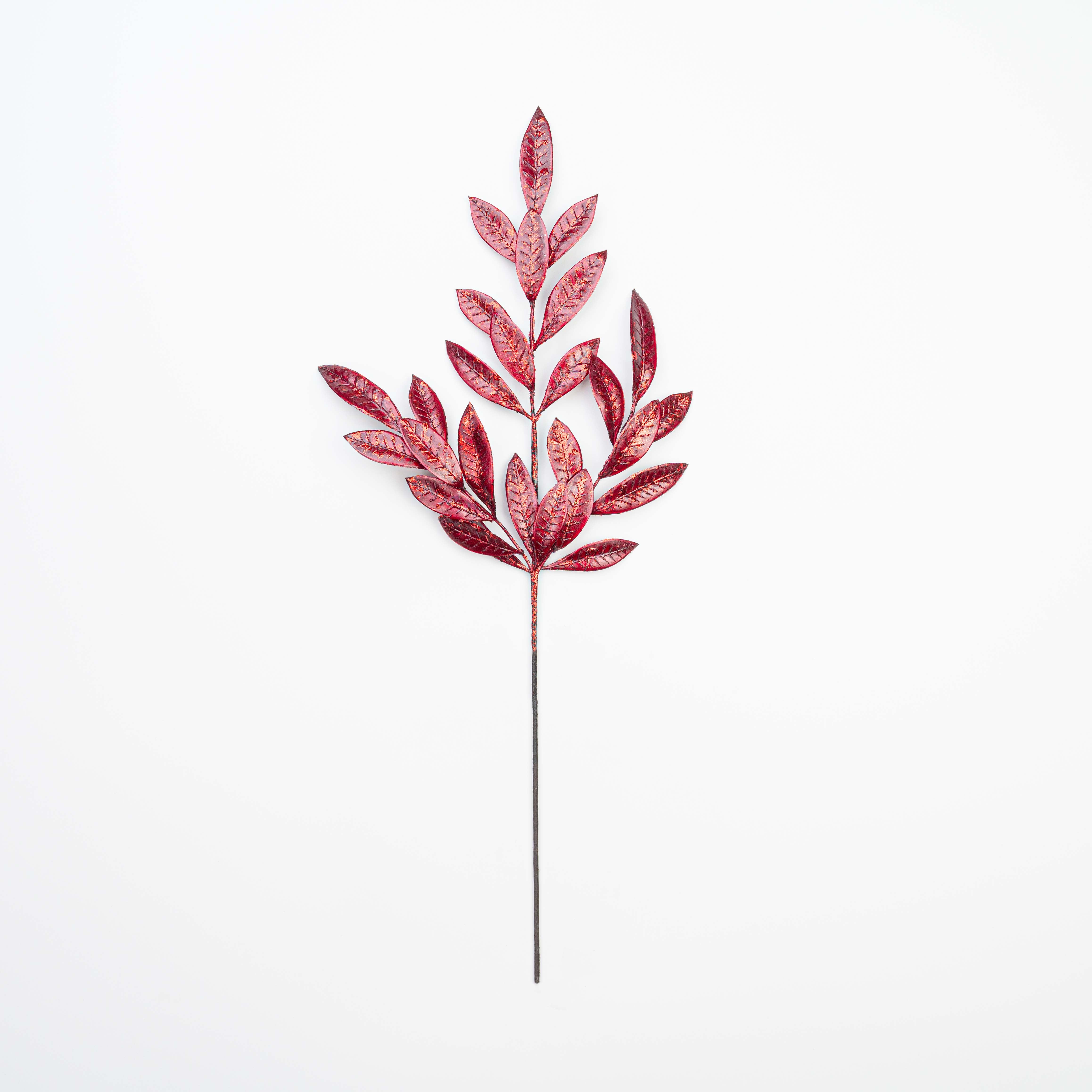 26" METALLIC BAY LEAF SPRAY X 3