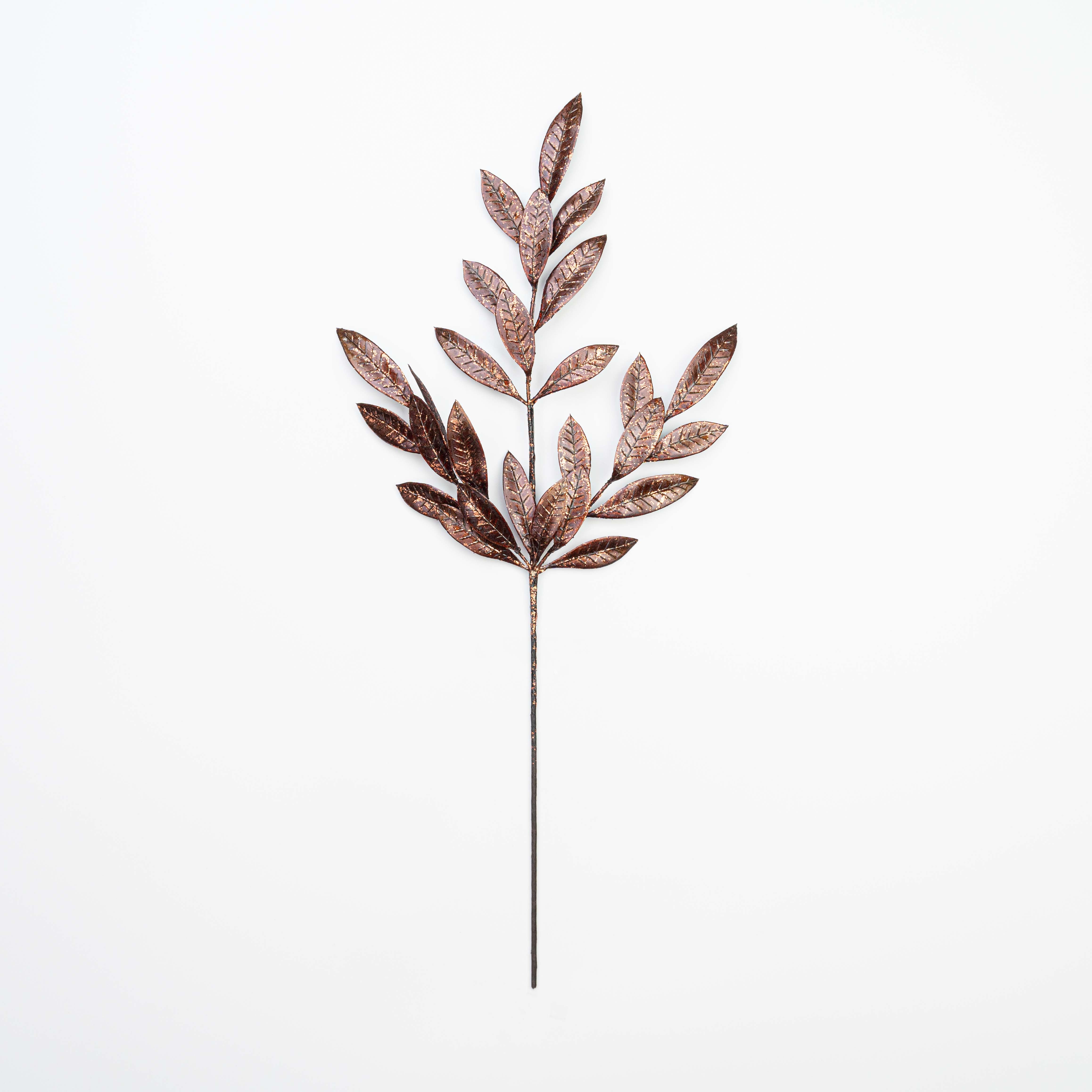 26" METALLIC BAY LEAF SPRAY X 3