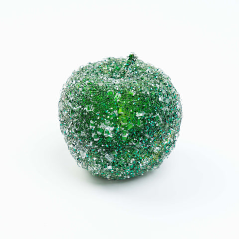 3" X 3" BEADED APPLE