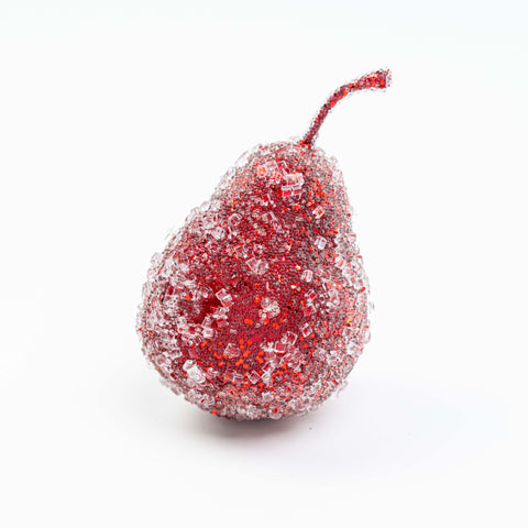 4" X 3"  BEADED PEAR