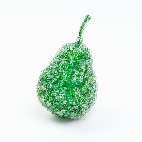 4" X 3"  BEADED PEAR