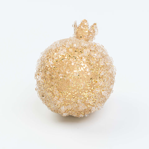 4" X 3"  BEADED POMEGRANATE