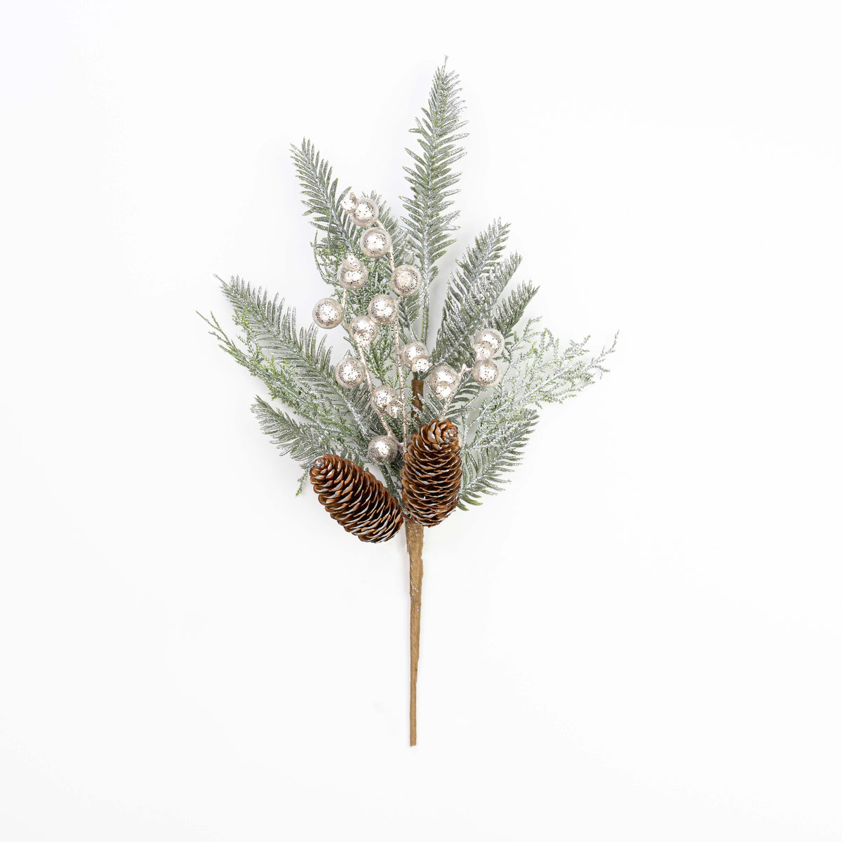 16" BERRY PINE PINECONE PICK