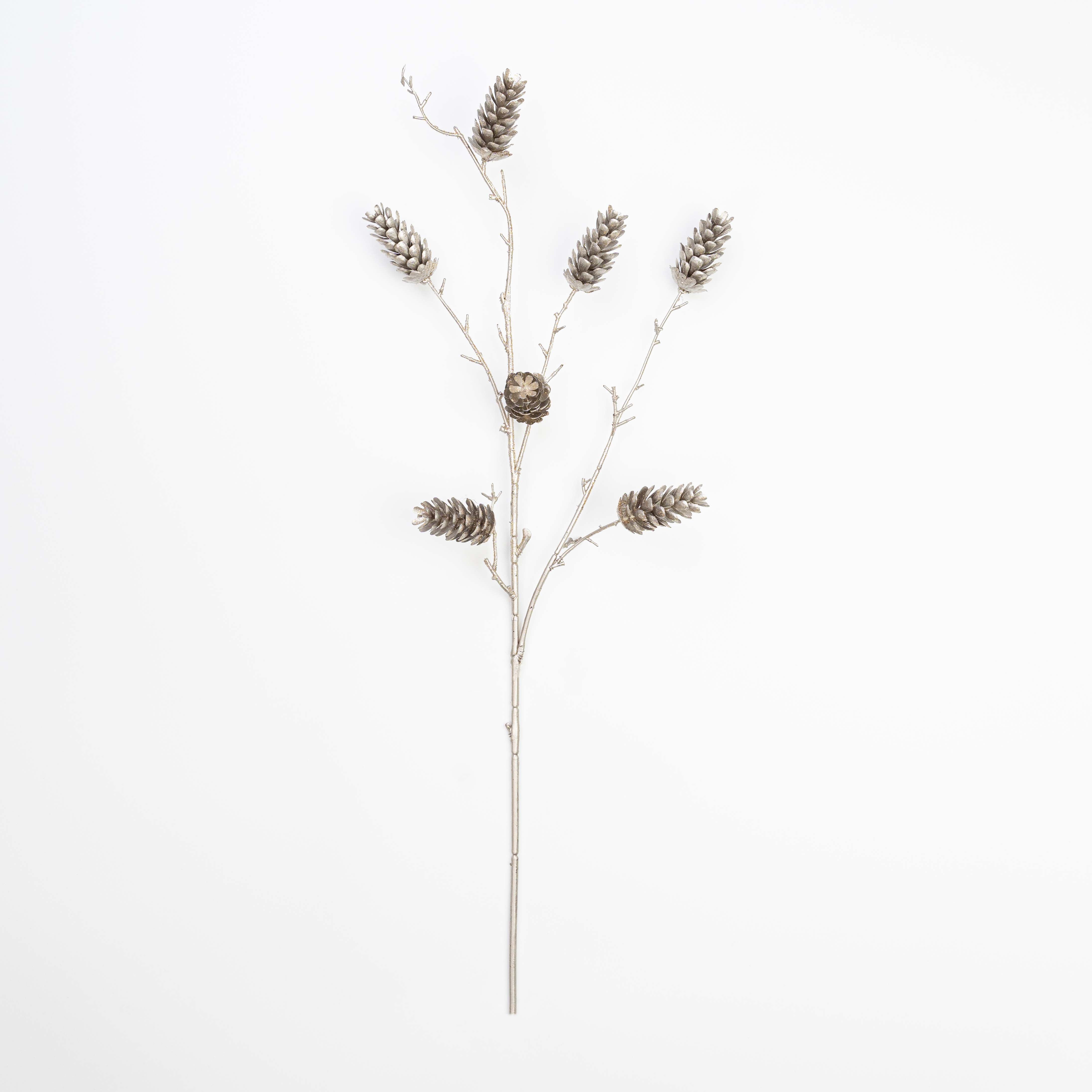 28" PINECONE SPRAY