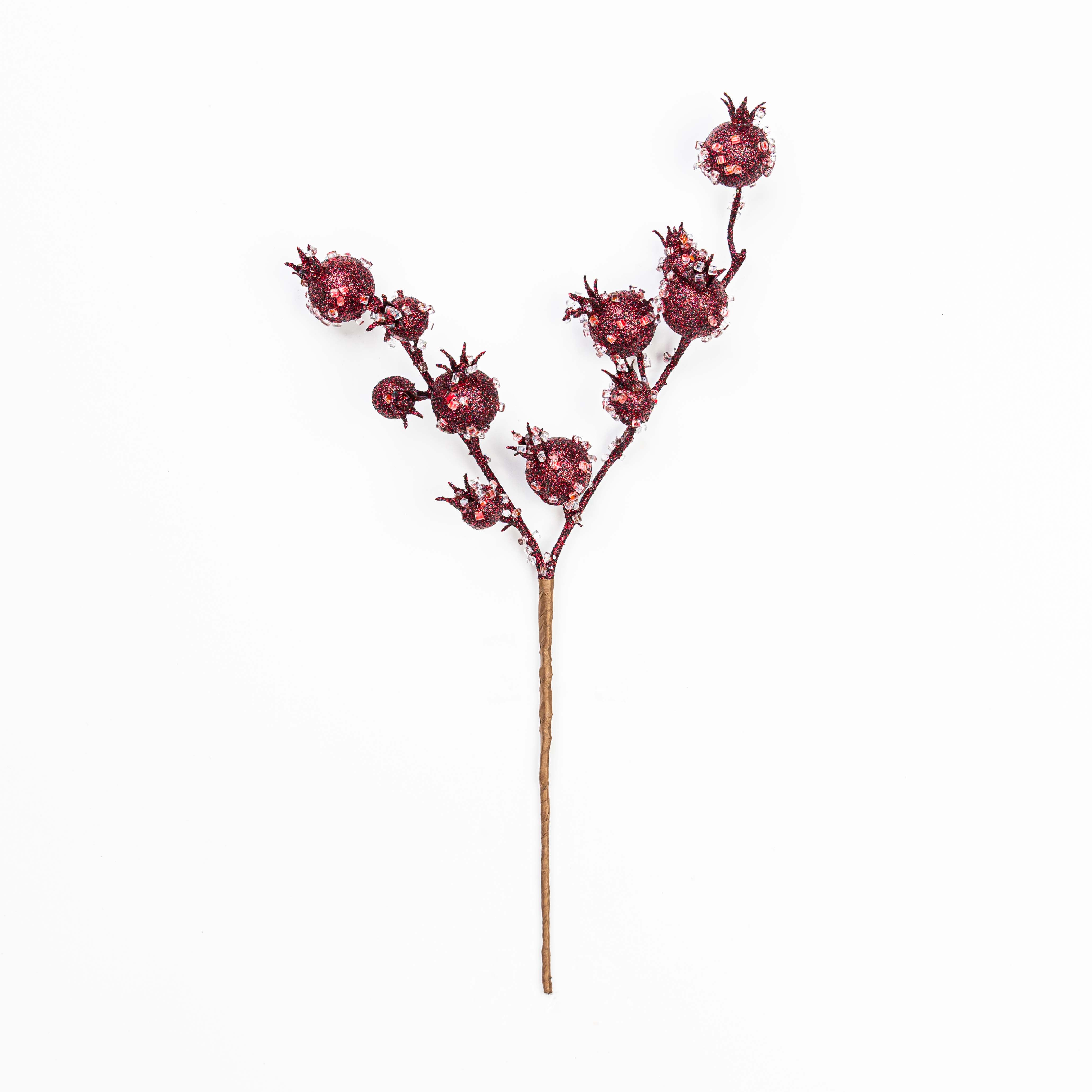 13" ICE GLITTER BERRY PICK X 2