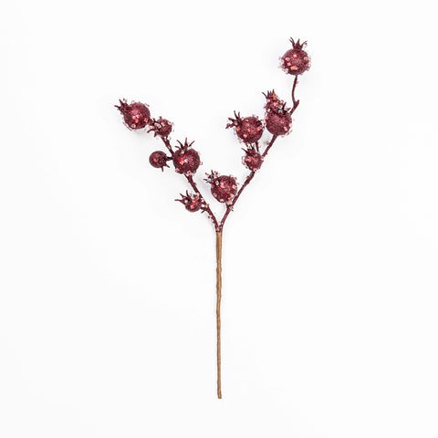 13" ICE GLITTER BERRY PICK X 2