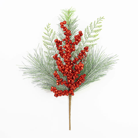 16" FROST PINE BERRY PICK