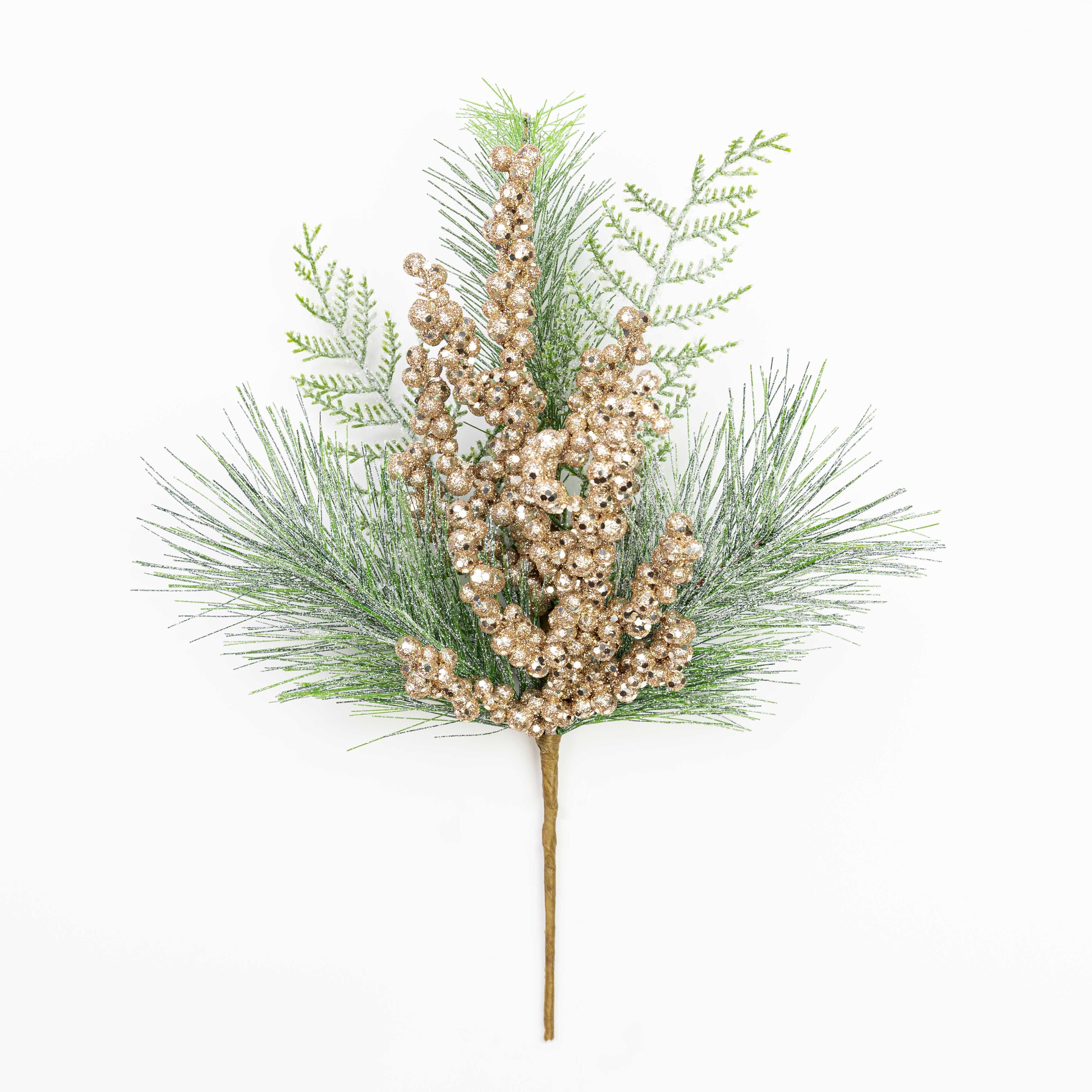 16" FROST PINE BERRY PICK