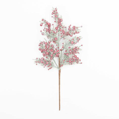 16" MIXED BERRY CEDAR PICK