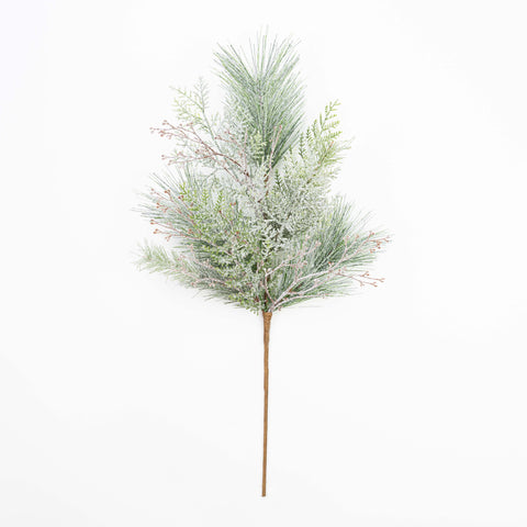 24" FROST PINE CEDAR TWIG SPRAY