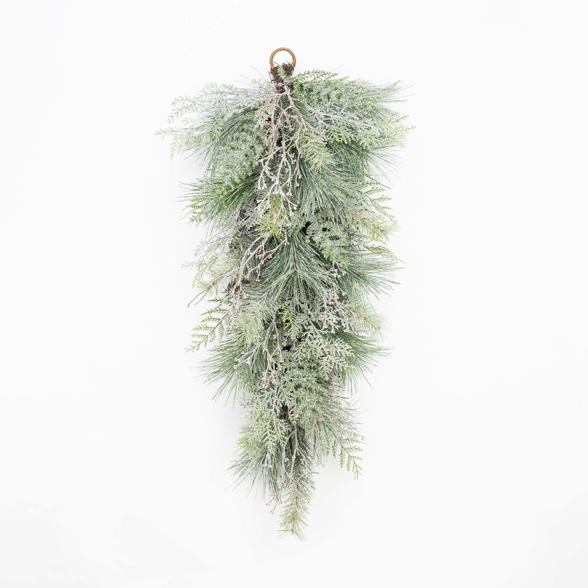 32" FROST PINE CEDAR TWIG TEARDROP