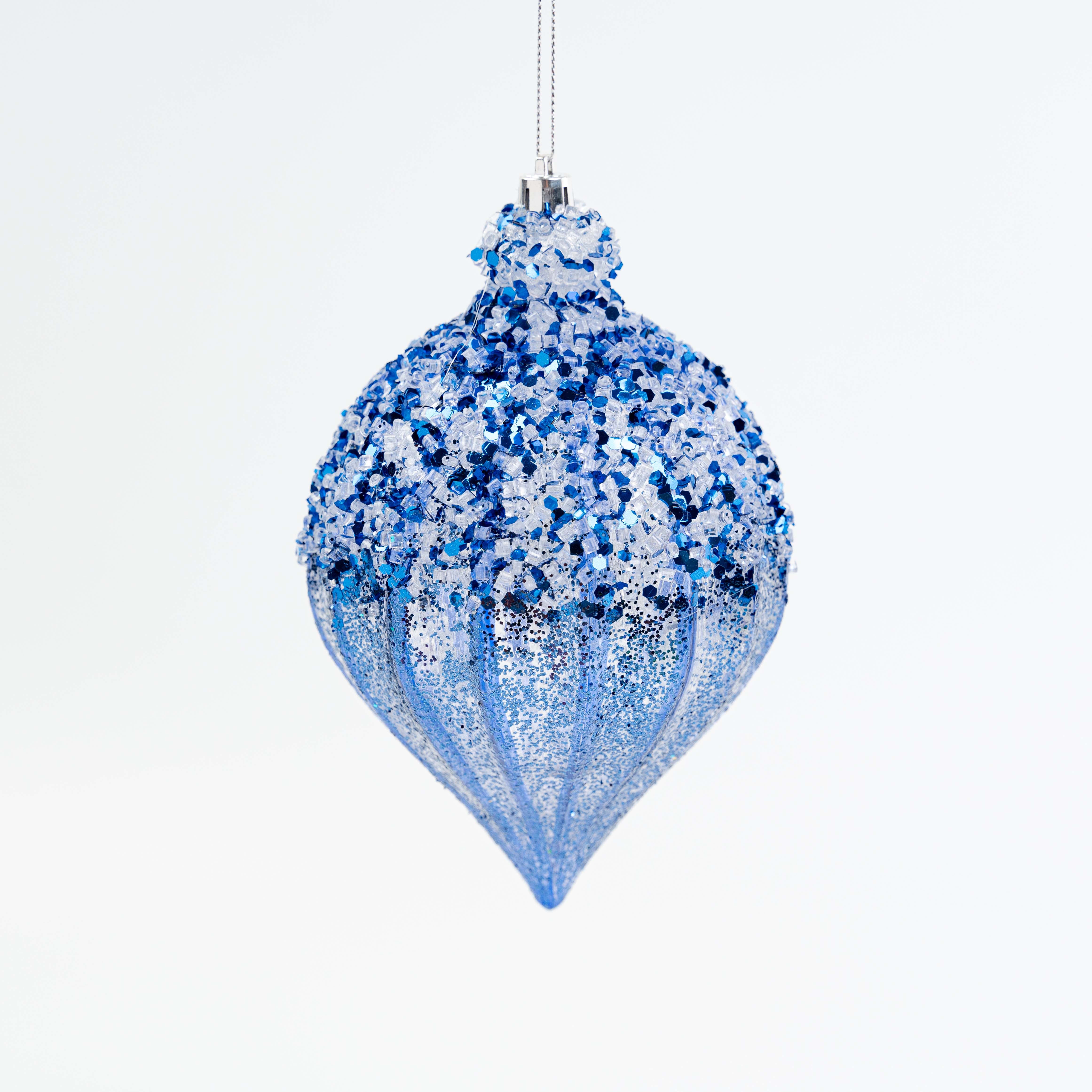 7" ICE SEQUIN BALL ORNAMENT