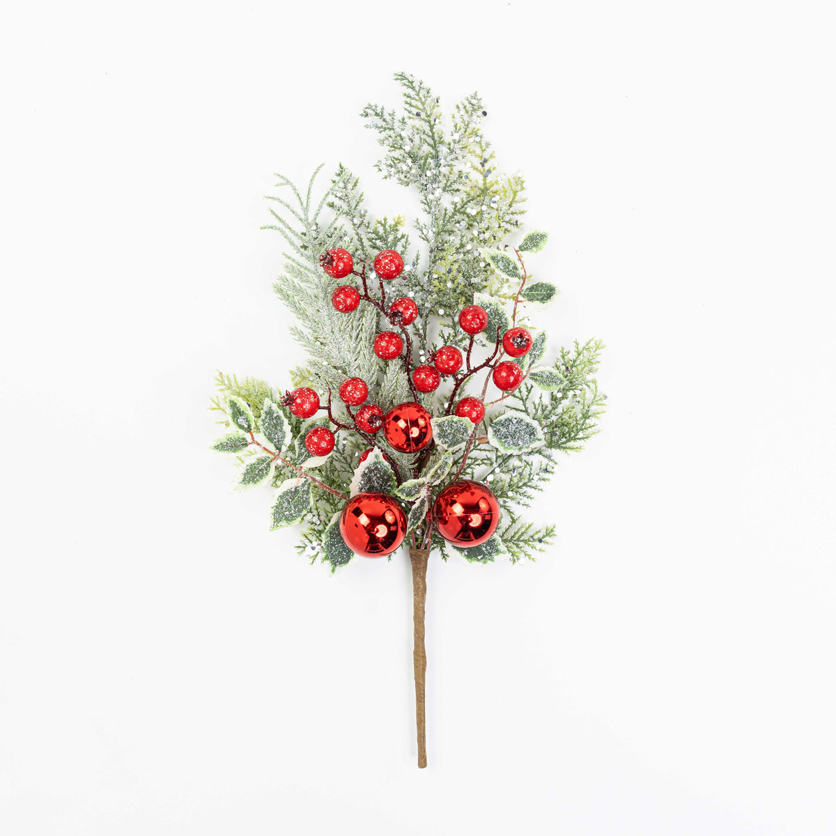 16" FROST BERRY BALL CEDAR PICK