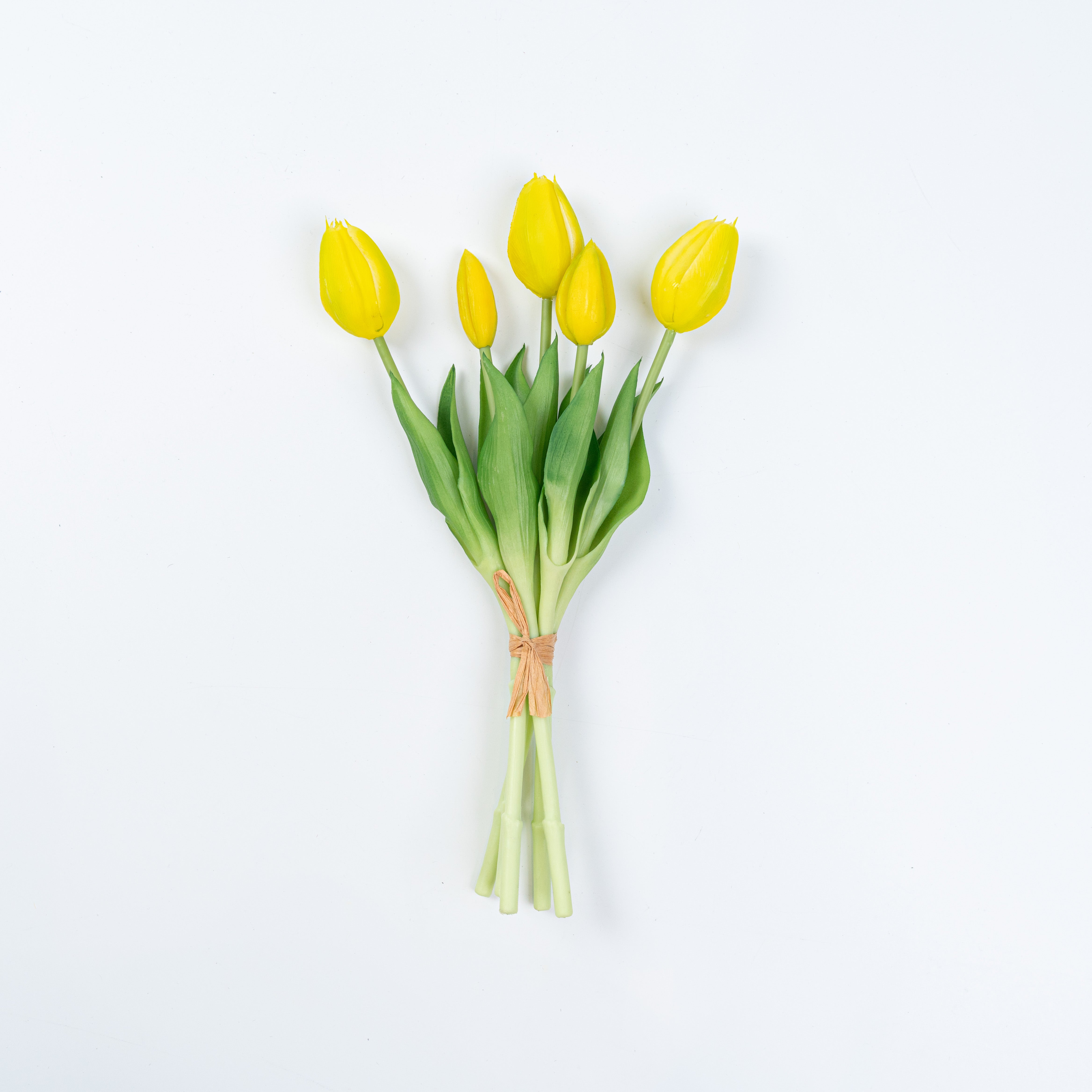 12.5" SOFT TOUCH TULIP BUNDLE X 5